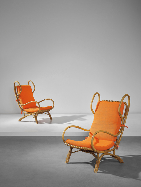 Gio Ponti, ‘Pair of 'Continuum' armchairs’, ca. 1963, Phillips