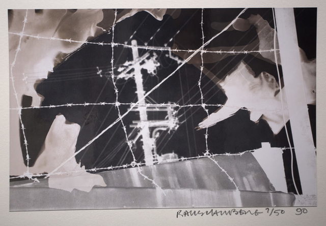 Robert Rauschenberg, ‘Untitled (from the "Bleacher" series)’, 1989, Bruce Silverstein Gallery