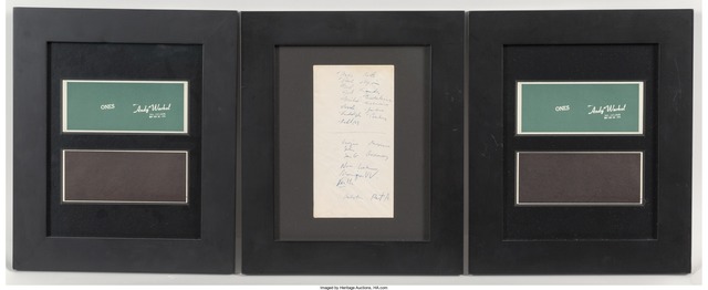 Andy Warhol, ‘Warhol Ones (four bills)’, 1971, Other, Cotton/linen blend, Heritage Auctions