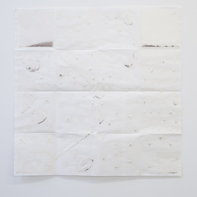 Audrey Cottin, ‘Seeds Arrangement #0001’, 2018, Drawing, Collage or other Work on Paper, Preserving paper, neutral pH paper, seeds, glue, Tatjana Pieters