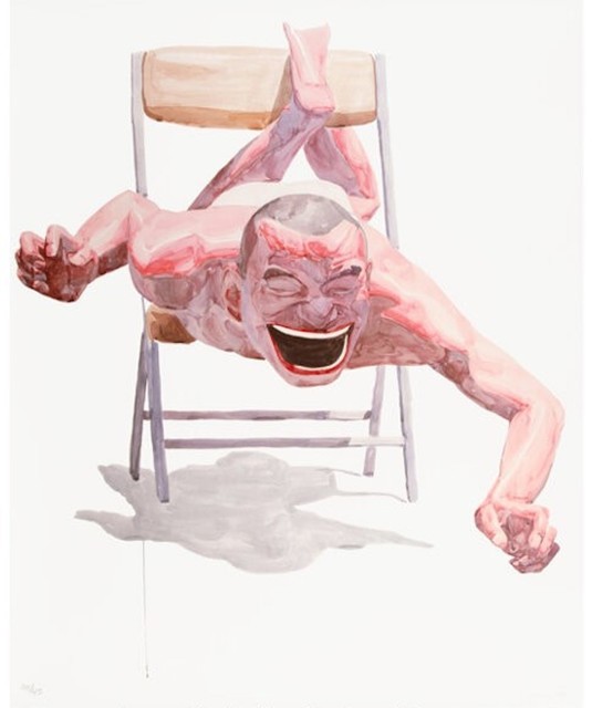 Yue Minjun, ‘Smile-ism No. 21’, 2006, Print, Original lithograph in colors , michael lisi / contemporary art