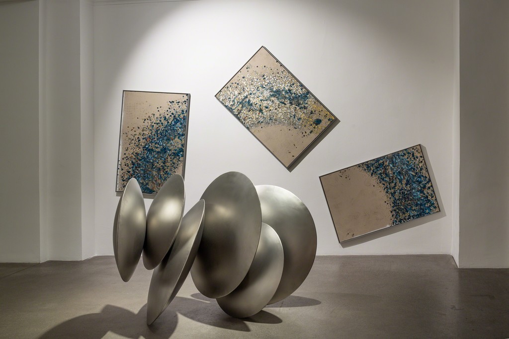 Thomas Schönauer, Footprints, exhibition view, Engelage & Lieder, 2018 Thomas Schönauer, Footprints, exhibition view, Engelage & Lieder, 2018
