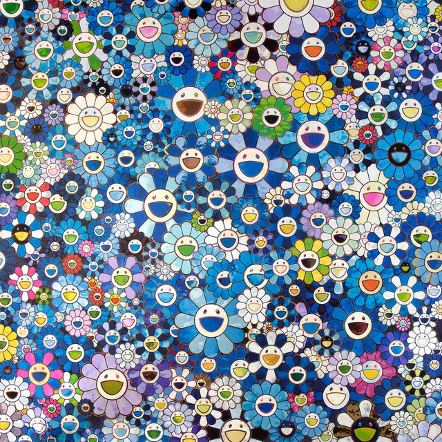 Takashi Murakami, ‘Shangri-La Blue’, 2016, Lougher Contemporary