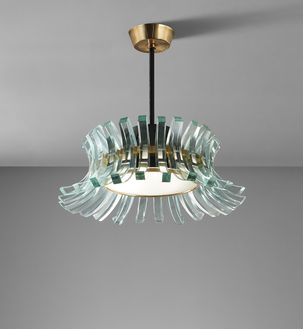Max Ingrand, ‘Rare ceiling light’, circa 1965, Phillips