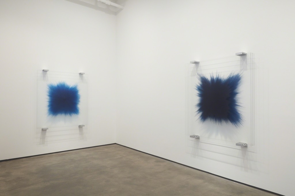 Installation view of Idris Khan: Blue Rhythms at Sean Kelly, New York
May 4 - June 22, 2019
Photography: Jason Wyche, New York
Courtesy: Sean Kelly, New York Installation view of Idris Khan: Blue Rhythms at Sean Kelly, New York
May 4 - June 22, 2019
Photography: Jason Wyche, New York
Courtesy: Sean Kelly, New York