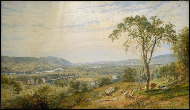 Jasper Francis Cropsey, ‘The Valley of Wyoming’, 1865, The Metropolitan Museum of Art