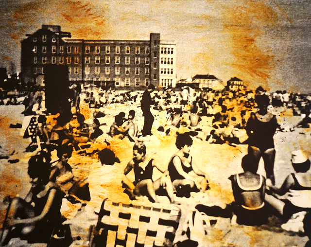 Phoenix Lindsey-Hall, ‘Sitting on the Edge of my Blanket Watching Every Touch’, 2019, Print, Screen print on archival paper, Human Rights Campaign Benefit Auction