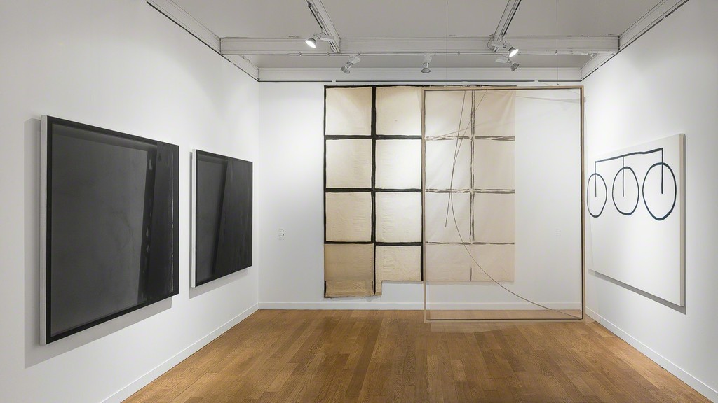Exhibition view "FIAC", Valentin. Paris, 2017.
With (from the left to the right): Cécile Bart, Patrick Saytour, Antoine Donzeaud, Stephen Felton.
© Photo: Grégory Copitet / Courtesy of the artists and Valentin, Paris. Exhibition view "FIAC", Valentin. Paris, 2017.
With (from the left to the right): Cécile Bart, Patrick Saytour, Antoine Donzeaud, Stephen Felton.
© Photo: Grégory Copitet / Courtesy of the artists and Valentin, Paris.