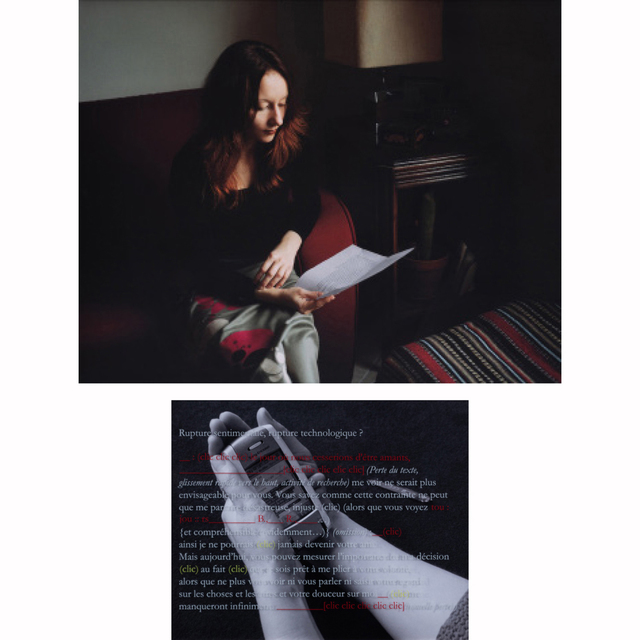 Sophie Calle, ‘Take care of yourself, Ethnomethodologist, Barbara Olszewska’, 2007, Photography, Tirage chromogénique et impression texte sur verre, PIASA