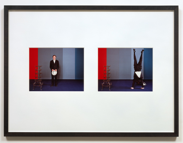Jan Vercruysse, ‘Camera Oscura #14 (A man with a straw hat)’, 2002, Vistamare/Vistamarestudio
