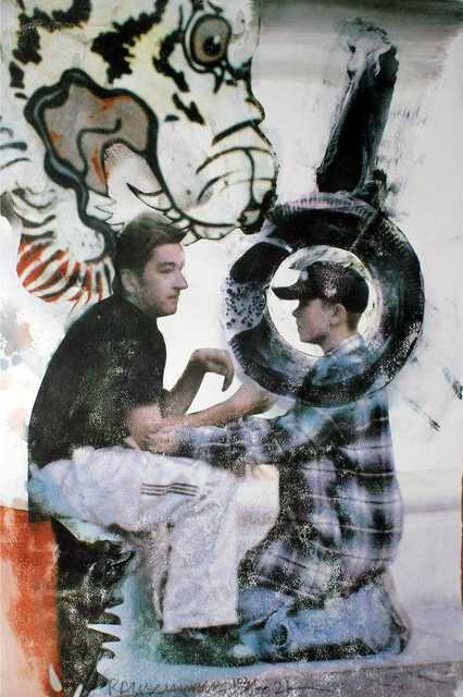 Robert Rauschenberg, ‘One lioner’, 2000, Kunzt Gallery