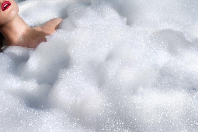 David Drebin, ‘Lips in Bubbles’, 2015, Photography, Chromogenic Print, CHROMA GALLERY
