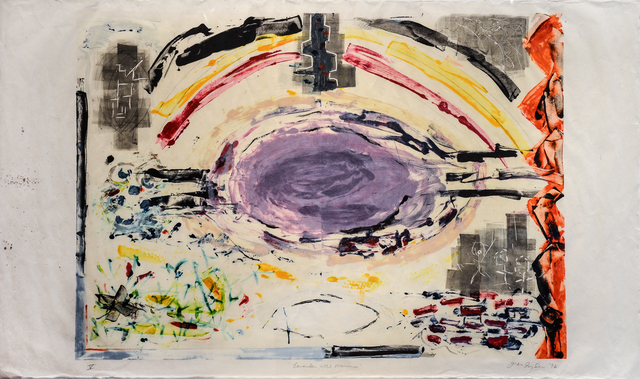 Joan Snyder, ‘"Lavender with Maurice"’, 1992, Print, Monotype, Anders Wahlstedt Fine Art