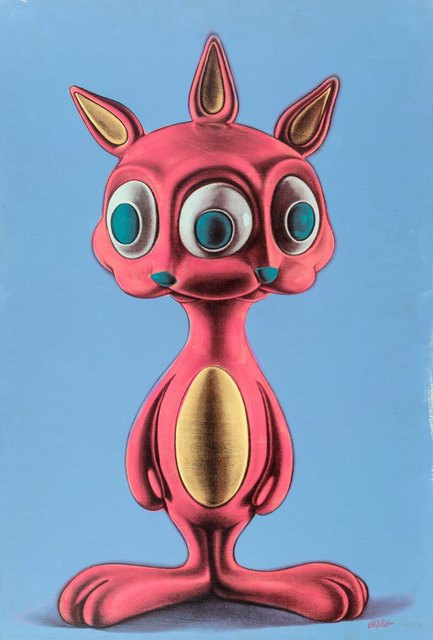 Ron English, ‘Rabbbit #3’, Painting, Acrylic and screenprint on canvas, Heritage Auctions