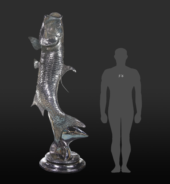 Geoffrey C. Smith, ‘Life Size Tarpon on a Wave’, Geoffrey C. Smith Galleries
