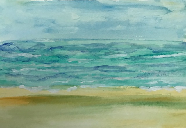 Mary OHare, ‘Summer Waves on Long Beach Island’, 2019, Solace Studio + Gallery & Contour 19