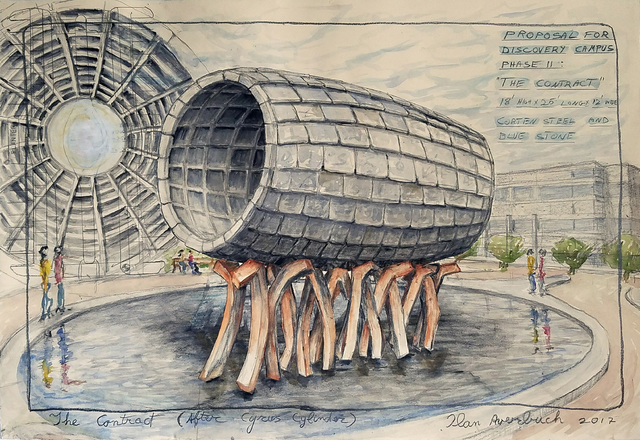 Ilan Averbuch, ‘The Contract (After Cyrus Cylinder) ’, 2017, Nancy Hoffman Gallery
