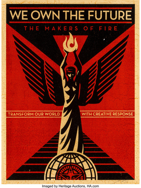 Shepard Fairey, ‘We Own the Future’, 2013, Heritage Auctions