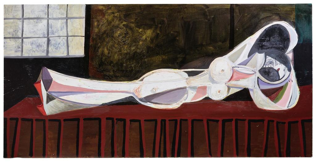 George Condo - Nude on Table