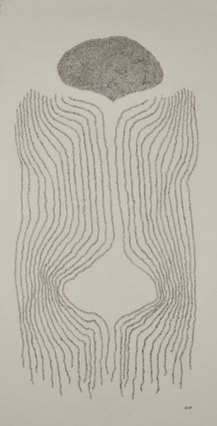 Stephanie Strange, ‘Singing Through Reeds’, 2018, Drawing, Collage or other Work on Paper, Typewriter on paper, Wally Workman Gallery