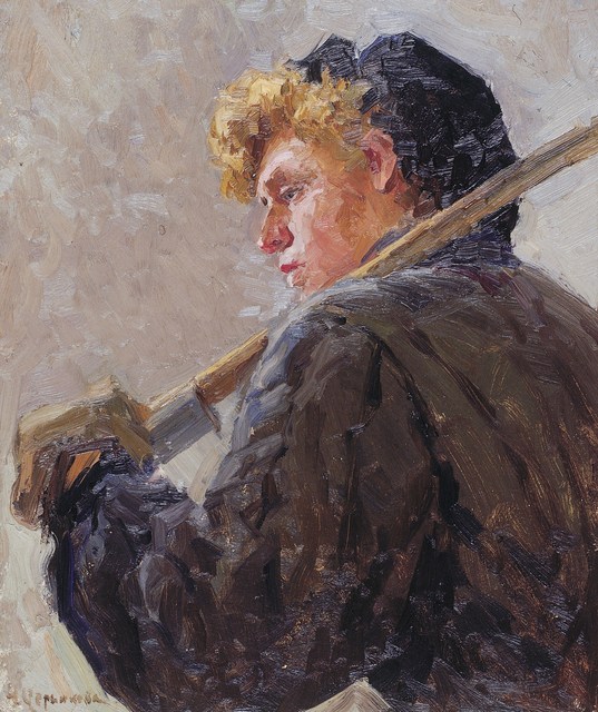 Nadezhda Eliseevna Chernikova, ‘Sketch "Miner"’, 1960, Surikov Foundation