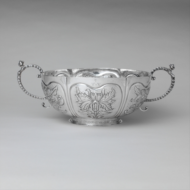 Cornelius Kierstede, ‘Two-handled Bowl’, 1700–1710, The Metropolitan Museum of Art