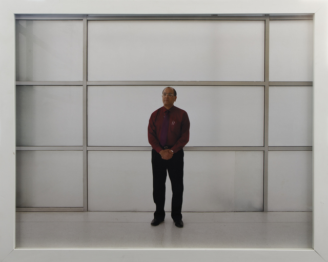 Bharat Sikka, ‘Untitled IV (Executive man with grid)’, 2001, Nature Morte