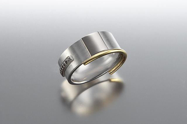 Janis Kerman, ‘Black Diamond Ring ’, ca. 2015, Facèré Jewelry Art Gallery