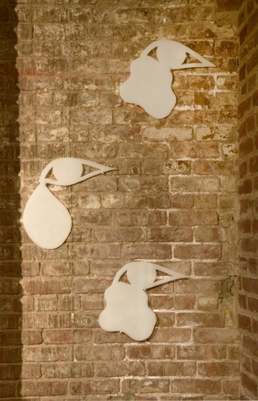 Install view of 'Space Tears' series. Install view of 'Space Tears' series.
