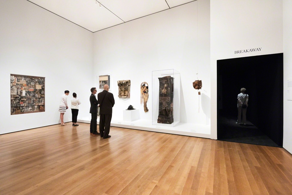 Installation view of BRUCE CONNER: IT’S ALL TRUE. The Museum of Modern Art, New York, July 3-October 2, 2016. © 2016 The Museum of Modern Art. Photo: Martin Seck Installation view of BRUCE CONNER: IT’S ALL TRUE. The Museum of Modern Art, New York, July 3-October 2, 2016. © 2016 The Museum of Modern Art. Photo: Martin Seck