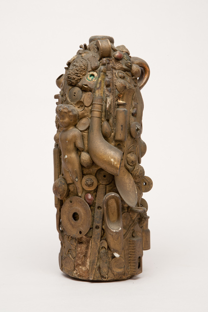 Unknown American, ‘Various media on ceramic jug’, Late 19th–early 20th century, Fleisher/Ollman