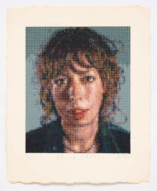 Chuck Close, ‘Cecily/ Felt Hand Stamp’, 2012, Pace Prints