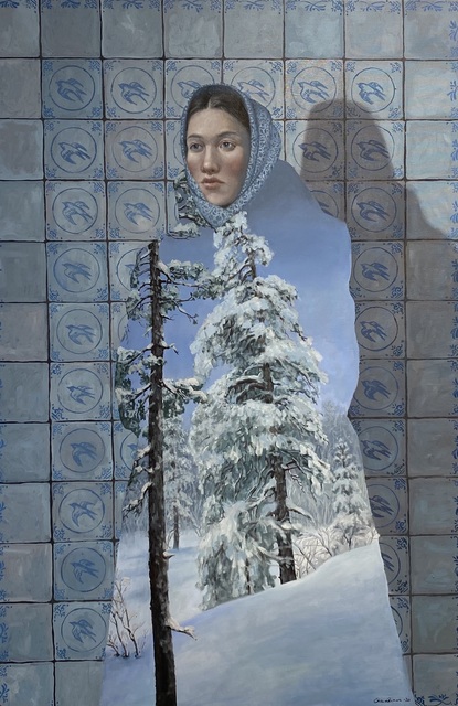 Era Leisner, ‘Untitled’, 2021, Painting, Oil on canvas, GALLERI RAMFJORD