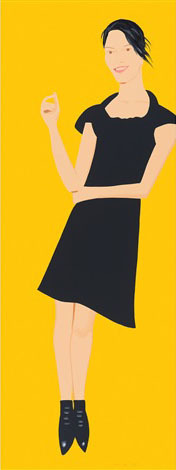Alex Katz, ‘Black Dress 7 (Carmen)’, 2015, Hamilton-Selway Fine Art