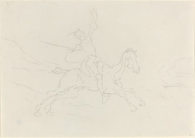 Honoré Daumier, ‘Don Quixote’, National Gallery of Art, Washington, D.C.
