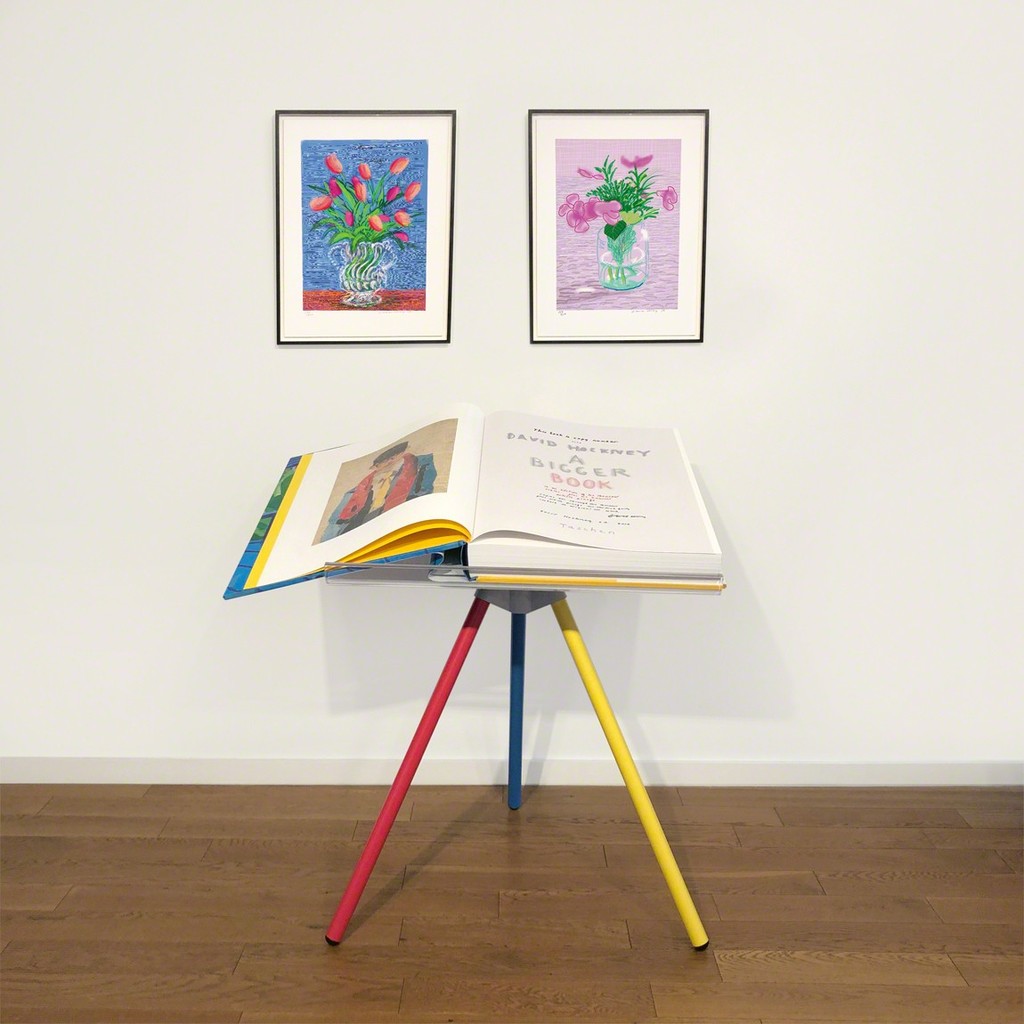 David Hockney, Untitled 346 or "Untitled 329", Book with a print in colours on Arches, 2016 David Hockney, Untitled 346 or "Untitled 329", Book with a print in colours on Arches, 2016
