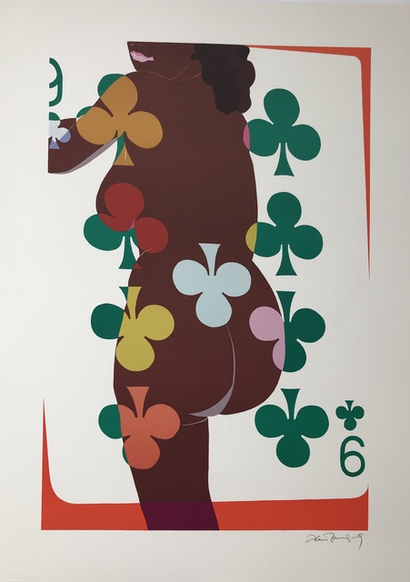 Alain Jacquet, ‘Camouflage venus noire’, Print, Lithography in colours, DIGARD AUCTION