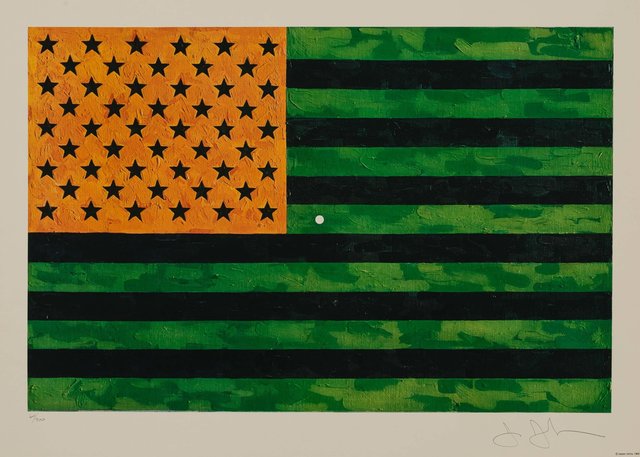 Jasper Johns, ‘Flag (Moratorium)’, 1969, Heritage Auctions