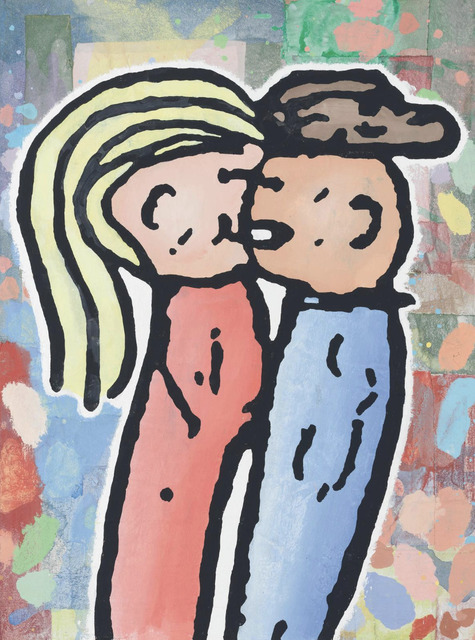 Donald Baechler, ‘The Kiss’, 2017, Brintz Gallery