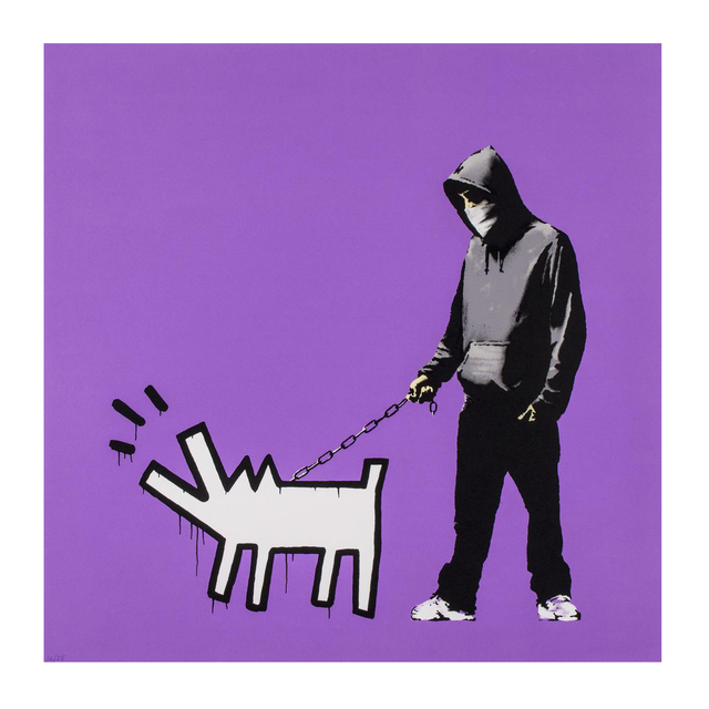 Banksy, ‘Choose Your Weapon (Bright Purple) - Signed’, 2010, Hang-Up Gallery