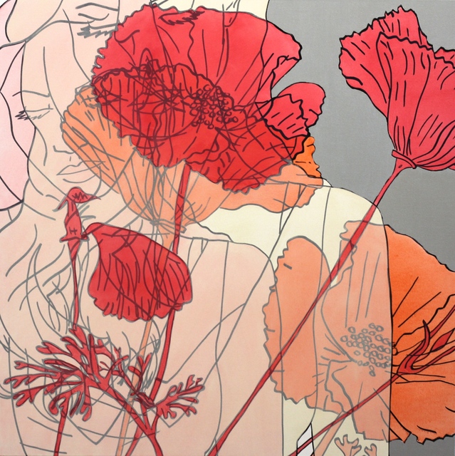 Hilary Bond, ‘Lana and Flowers’, 2016, Artspace Warehouse