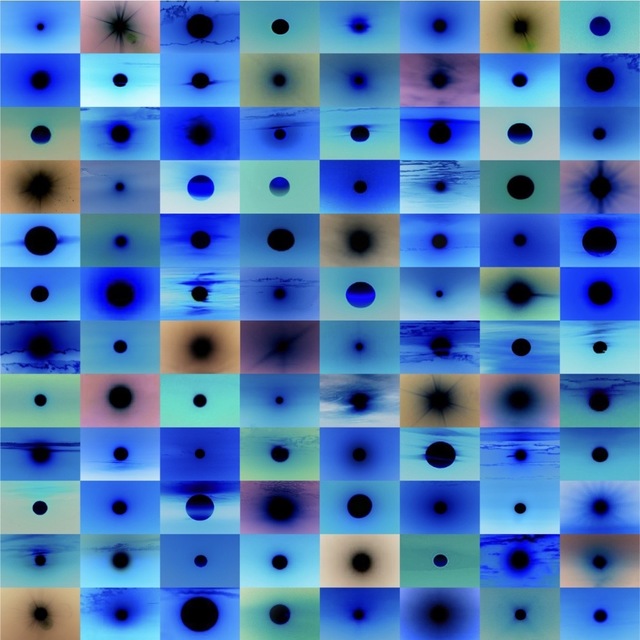 Penelope Umbrico, ‘31,838,202 Suns from Sunsets from Flickr (Partial) 10/15/16 Negative’, 2016, Photography, C-prints, Mark Moore Fine Art