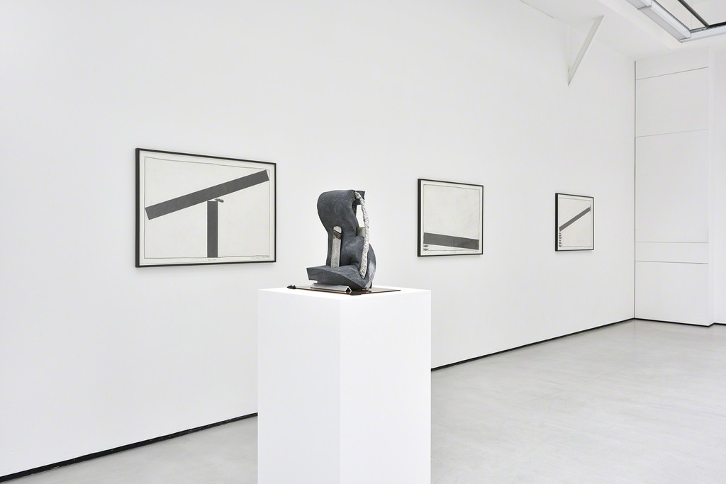 Exhibition view "g = 9,8 N.kg-1", group show with Dave HARDY, Keiji UEMATSU & Letha WILSON. © Photo: Rebecca Fanuele. Exhibition view "g = 9,8 N.kg-1", group show with Dave HARDY, Keiji UEMATSU & Letha WILSON. © Photo: Rebecca Fanuele.