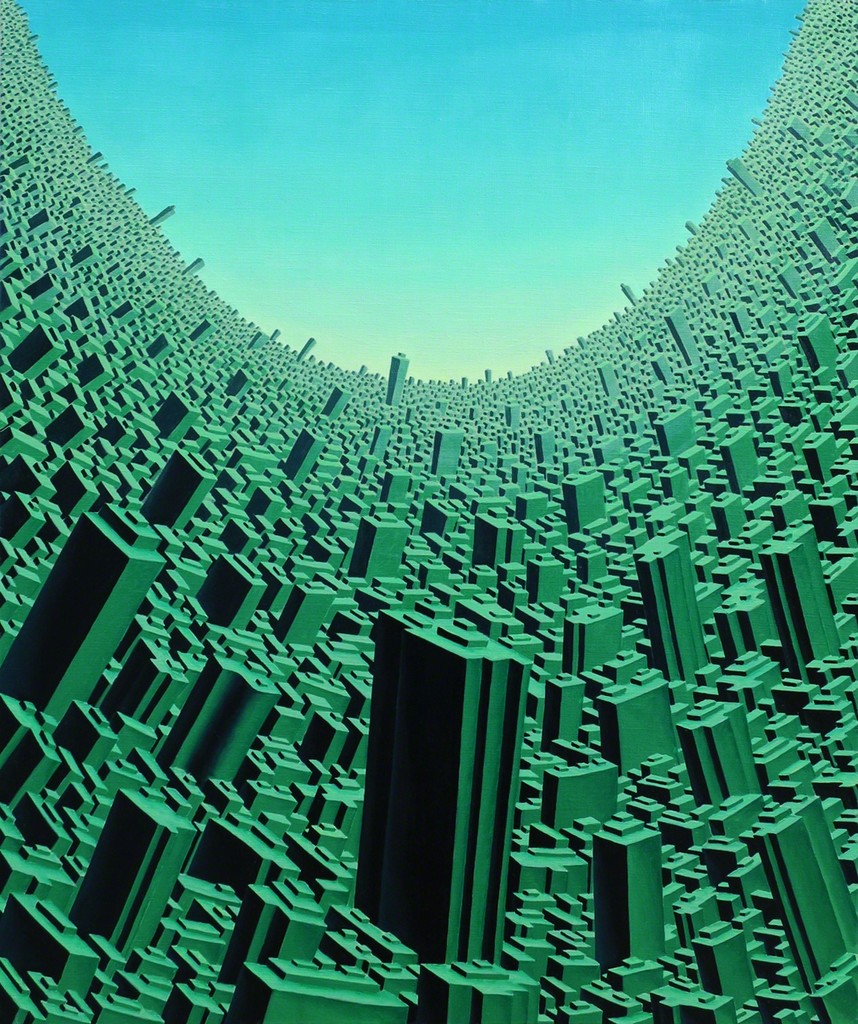 Life City “2005-2020” oil painting on canvas (2005) by Satoshi Koyama Life City “2005-2020” oil painting on canvas (2005) by Satoshi Koyama