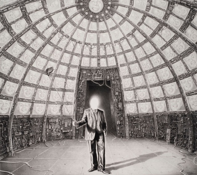 Laurie Lipton, ‘Selfie’, 2015, Modernism Inc.