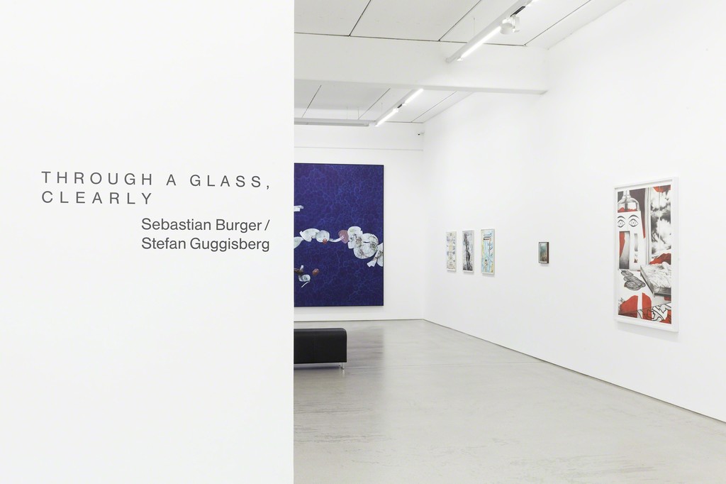 Installation view of the two person show "Through a Glass, Clearly" by Sebastian Burger and Stefan Guggisberg, G2 Kunsthalle, Leipzig (Germany), September 9, 2016 – January 15, 2017, photo: Dotgain © the artists & G2 Kunsthalle, Leipzig. Installation view of the two person show "Through a Glass, Clearly" by Sebastian Burger and Stefan Guggisberg, G2 Kunsthalle, Leipzig (Germany), September 9, 2016 – January 15, 2017, photo: Dotgain © the artists & G2 Kunsthalle, Leipzig.