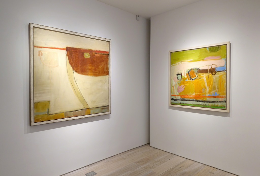 Installation view: "Color Harmonies: New Paintings by Chloë Lamb" Installation view: "Color Harmonies: New Paintings by Chloë Lamb"
