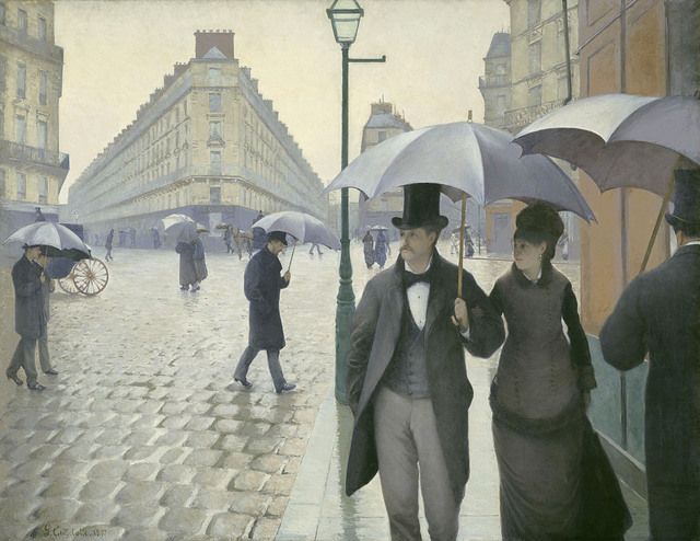 Gustave Caillebotte, ‘Paris Street; Rainy Day’, 1877, Art Institute of Chicago