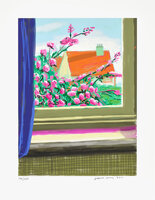 David Hockney - My Window: No. 778, 17th April 2011