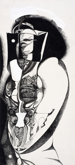 Ibrahim El-Salahi, ‘Detail study of Reborn Sounds of Childhood Dreams II’, 1978, Vigo Gallery